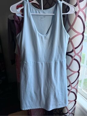 GAP Pale Blue Sleeveless Mini Dress